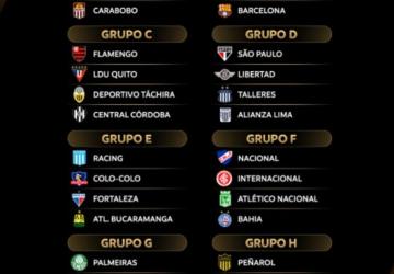 Conmebol sorteia grupos da próxima edição da Libertadores