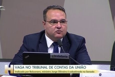 Senado aprova indicação de Jorge Oliveira para vaga no TCU