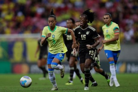 TV Brasil exibe amanhã 2º amistoso feminino entre Brasil e Jamaica