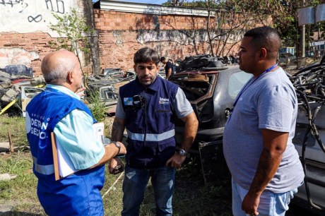 OPERAÇÃO DESMONTE INTERDITA TRÊS FERROS-VELHOS EM SÃO GONÇALO