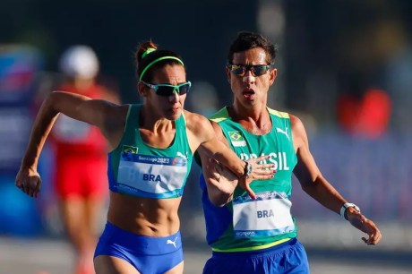 Brasil termina em 7° no revezamento da marcha atlética