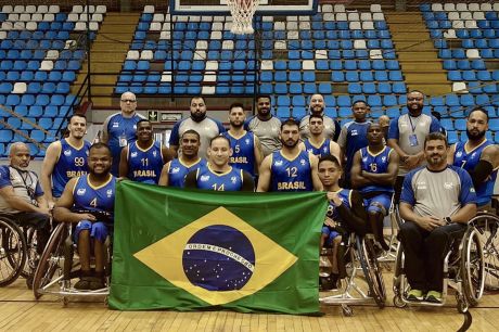 Brasil é bronze no Sul-Americano de basquete em cadeira de rodas