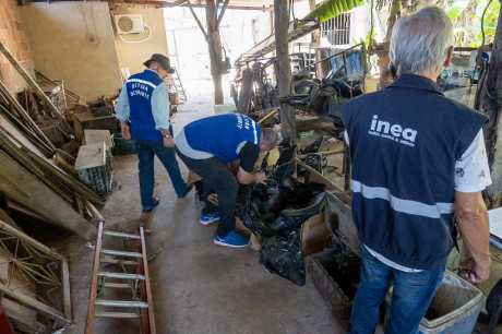 Operação Desmonte interdita três ferros-velhos em Duque de Caxias e 16 pessoas são presas em flagrante