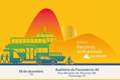 Agetransp vai divulgar nesta quarta-feira os vencedores do Prêmio Parceiros da Mobilidade