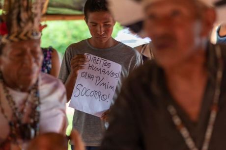 Indígenas Avá-Guarani pedem proteção ao Ministério da Justiça