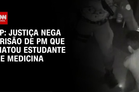 Justiça nega prisão preventiva de PM que matou estudante de medicina