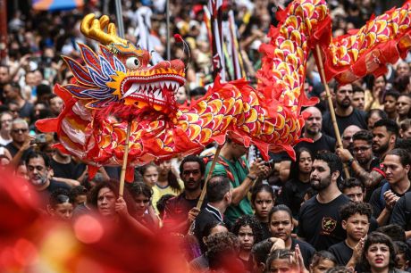 Ano Novo Chinês é comemorado em São Paulo pela vigésima vez