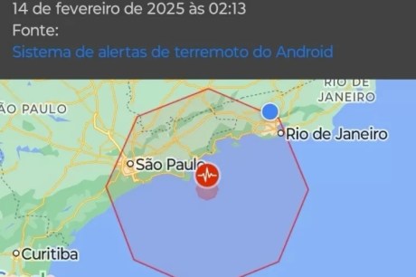 Centro de Sismologia da USP nega terremoto após alerta do Google