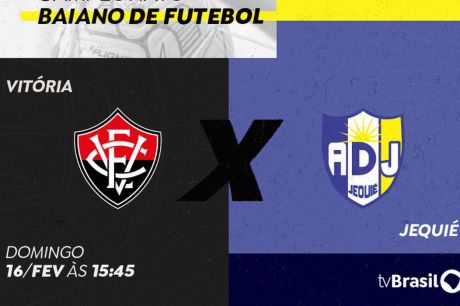 TV Brasil transmite Vitória x Jequié no domingo pelo Campeonato Baiano