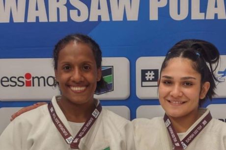 Judocas brasileiras fazem dobradinha no pódio do Open Europeu