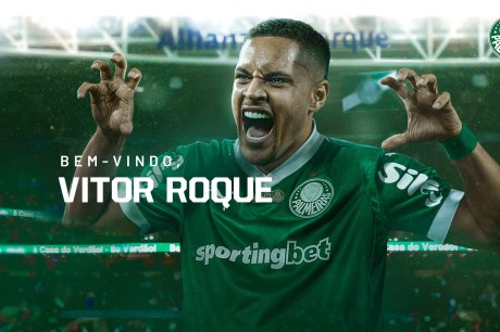 Palmeiras anuncia acerto com o atacante Vitor Roque